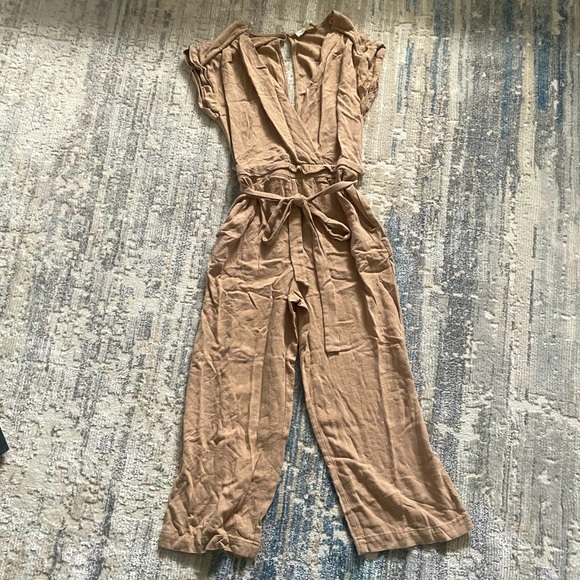 Nude/ Beige Jumpsuit or Full Length Romper - Picture 1 of 1